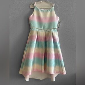 Emily Rose Girls Dress Size 14 multicolor